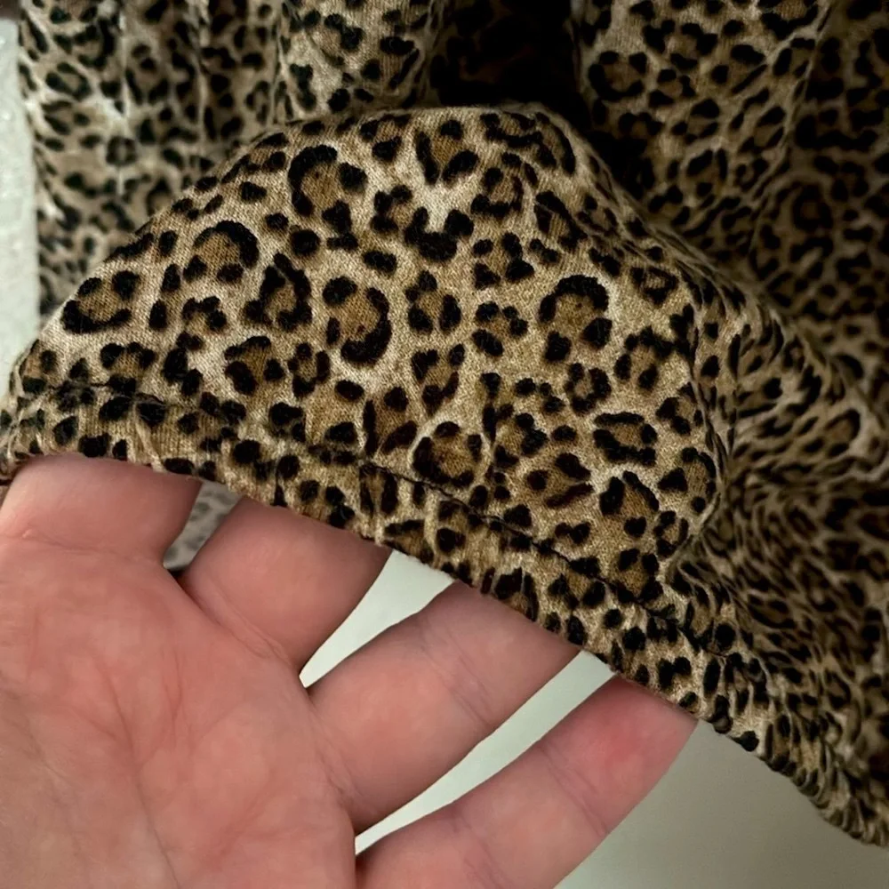 Michael Kors Women’s Plus Size Animal Print Leopard Top, 2X